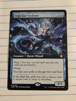 High Fae Trickster (Extended Art) Foundations Regular - Image 1