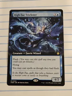 High Fae Trickster (Extended Art) Foundations Regular - Image 3