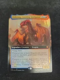 Firkraag, Cunning Instigator MTG Magic Baldur's Gate Extended Art Foil Mythic - Image 3