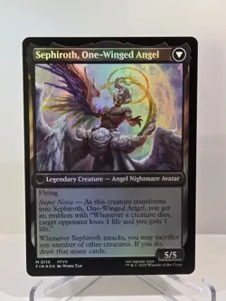 MTG Sephiroth, Fabled Soldier / One-Winged Angel ( Foil ) Final Fantasy - Image 2