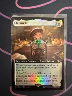 Tataru Taru Foil Extended Art Commander: Final Fantasy Magic The Gathering - Image 1