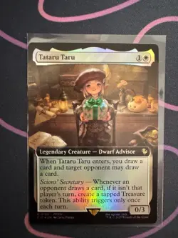 Tataru Taru Foil Extended Art Commander: Final Fantasy Magic The Gathering - Image 2