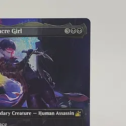 MTG Magic: Ravnica Remastered: Massacre Girl Borderless Anime #0425 Rare - NM - Image 5