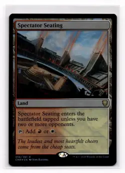 Spectator Seating MTG Card - Magic The Gathering -  Commander Legends 356 - Foil - Image 1