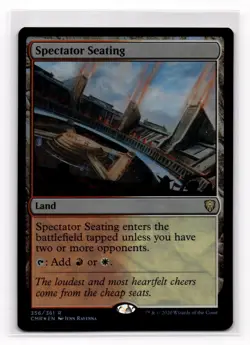Spectator Seating MTG Card - Magic The Gathering -  Commander Legends 356 - Foil - Image 3