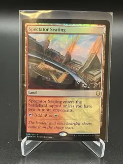 Spectator Seating MTG Card - Magic The Gathering -  Commander Legends 356 - Foil - Image 1