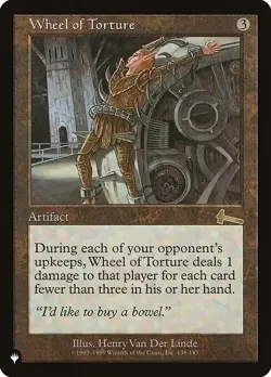 MTG - WHEEL OF TORTURE - The List (R) - Image 1