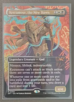 Ketramose, the New Dawn | Borderless | MTG | DFT | Near Mint | English EN - Image 1