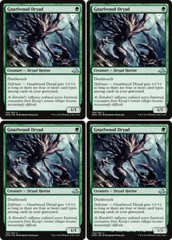 MTG - 4x GNARLWOOD DRYAD - Eldritch Moon (U) - Image 1
