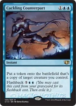 MTG - CACKLING COUNTERPART - Commander 2014 (R) - Image 2