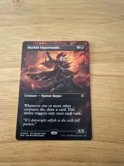 MTG Morbid Opportunist - Borderless, NM-Mint, English Special Guests - Image 1