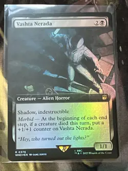 Vashta Nerada (Extended Art) Universes Beyond: Doctor Who Foil - Image 1