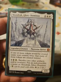 Mondrak, Glory Dominus Phyrexia: All Will Be One Regular Magic the Gathering TCG - Image 1