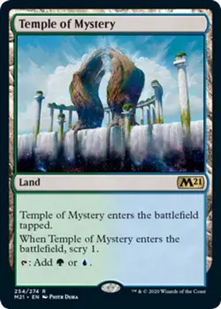 4x NM-Mint, English Regular Temple of Mystery Core Set 2021 magicmtg - Image 1