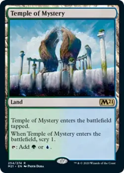4x NM-Mint, English Regular Temple of Mystery Core Set 2021 magicmtg - Image 2