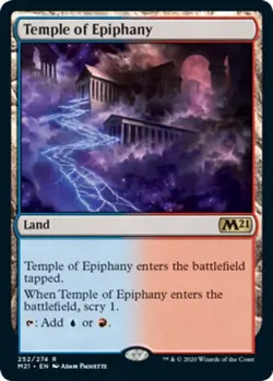 4x NM-Mint, English Regular Temple of Epiphany Core Set 2021 magicmtg - Image 2