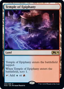 4x NM-Mint, English Regular Temple of Epiphany Core Set 2020 magicmtg - Image 1