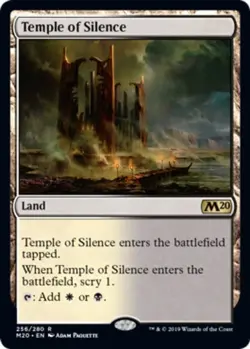 4x NM-Mint, English Regular Temple of Silence Core Set 2020 magicmtg - Image 2