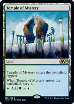 4x NM-Mint, English Regular Temple of Mystery Core Set 2020 magicmtg - Image 1