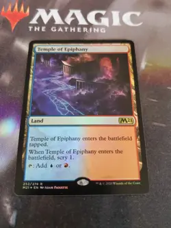 Mtg. 2x Temple of Epiphany. Foil. Core Set 2021. Lp - Image 2
