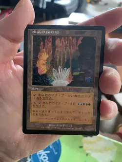 CRYSTAL QUARRY [JAPANESE] - Magic The Gathering MTG Collectible Card game - Image 1
