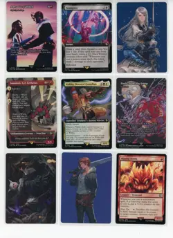 MTG FINAL FANTASY - Bulk Lot of 310 Cards + More - CHECK DESCRIPTION + PHOTOS - Image 1