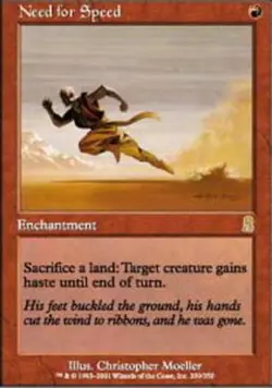 MTG magic cards 1x Need for Speed Odyssey Light Play, English - Image 1