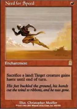 MTG magic cards 1x Need for Speed Odyssey Light Play, English - Image 2