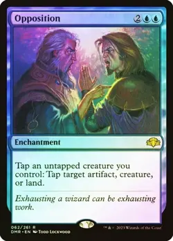 Opposition Foil Dominaria Remastered NM MTG - Image 1