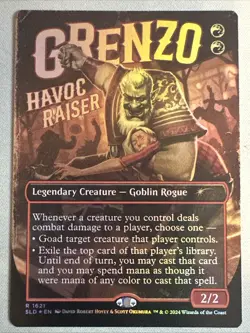 MTG / Grenzo, Havoc Raiser / SLD / #1621 / RAINBOW FOIL / Rare / NM - Image 3