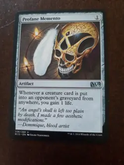 MTG 1 x Profane Memento - Magic 2015 - Image 3