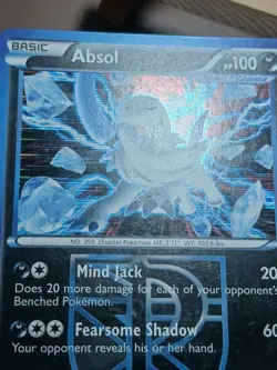 MP Pokémon Absol (Team Plasma) 67/116 Plasma Freeze Laser Holo - Image 5