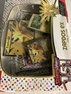 Pokémon TCG Zapdos Ex Collection Box Scarlet and Violet 151 Cards 290-85313 - Image 8