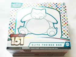 2023 POKEMON TCG ETB - SCARLET & VIOLET 151 - FACTORY SEALED - Image 1