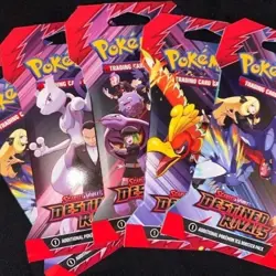 Lot Of 6 Pokemon TCG Destined Rivals Sleeved Booster - Packs Factory Sealed - Image 2