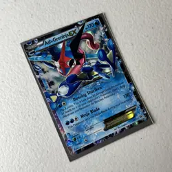 Ash-Greninja EX XY133 XY Pokemon Holo Black star promo - Image 26