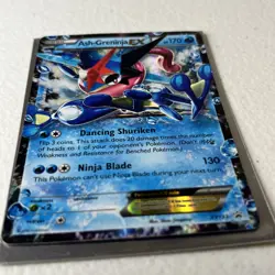 Ash-Greninja EX XY133 XY Pokemon Holo Black star promo - Image 9