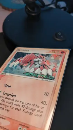 Groudon 14/106 | EX Emerald | Stamped Reverse Holo | English Pokemon | LP - Image 6