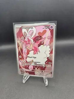 Pokemon TCG Enamorus Twilight Masquerade Illustration Rare Card 180/167 - Image 1