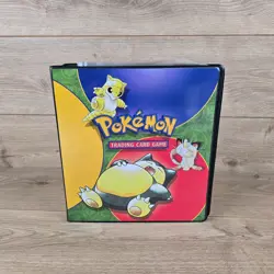 Vintage Official Pokemon Album Card Folder A4 Binder 1999 Wizards of the Coast - Image 1