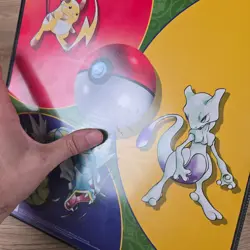 Vintage Official Pokemon Album Card Folder A4 Binder 1999 Wizards of the Coast - Image 5