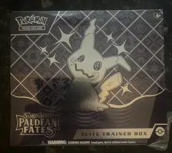 Pokémon TCG: Paldean Fates Elite Trainer Box ETB Factory Sealed. Tear in plastic - Image 1