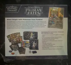 Pokémon TCG: Paldean Fates Elite Trainer Box ETB Factory Sealed. Tear in plastic - Image 4