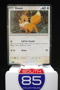 Pokemon TCG Destined Rivals Eevee SVP #200 Black Star Promo Mint Cosmos Holo - Image 4