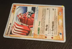 Pokemon Black Star Promos Groudon EX Card 038 Holo Rare English 2006 Vintage - Image 5