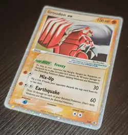 Pokemon Black Star Promos Groudon EX Card 038 Holo Rare English 2006 Vintage - Image 7