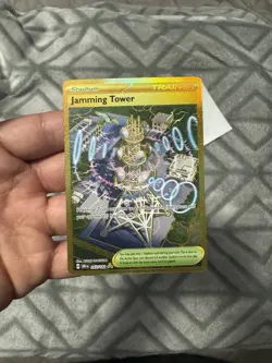 Pokémon TCG Trainer Jamming Tower Card 243/182 Destined Rivals Pack - Image 2