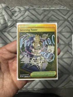 Pokémon TCG Trainer Jamming Tower Card 243/182 Destined Rivals Pack - Image 6