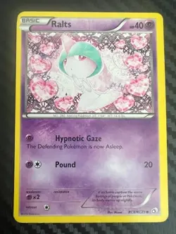Pokémon TCG Ralts Legendary Treasures RC8/RC25 Common MP - Image 1