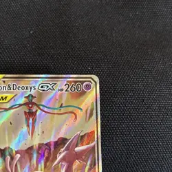 Espeon & Deoxys GX Tag Team SM240 Holo Pokémon TCG - Image 13
